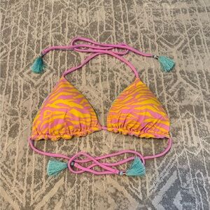 Women Reversible Swimwear Pink and Yellow Bikini